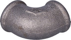 Kolano nakrętne 1/2" czarne A1, NR 6, NR 90