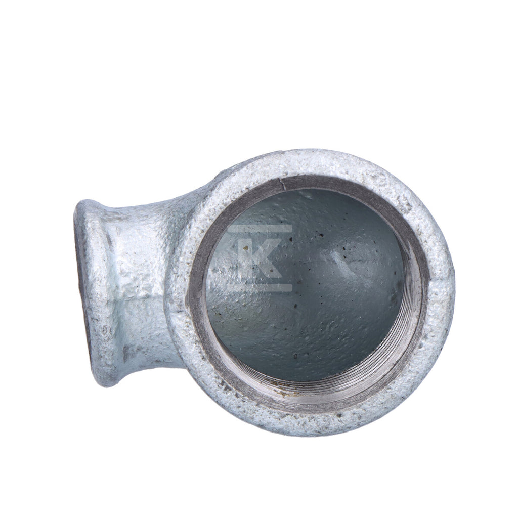 Kolano redukcyjne nakrętne 1X1/2" ocynk A1, NR 6, NR 90R