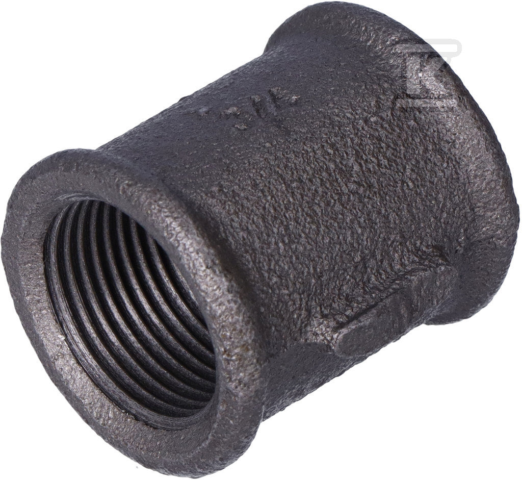 Mufa nakrętna równoprzelotowa 3/4" czarna M2, NR 2 , NR 270