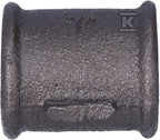 Mufa nakrętna równoprzelotowa 3/4" czarna M2, NR 2 , NR 270