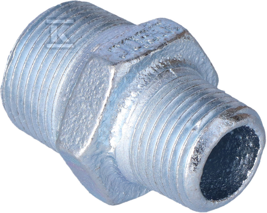 Nypel redukcyjny wkrętno-zwężkowy 3/4X1/2" ocynk N8, NR 40, NR 245