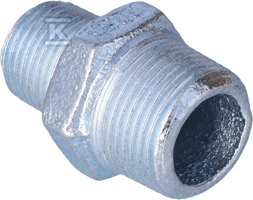 Nypel redukcyjny wkrętno-zwężkowy 3/4X1/2" ocynk N8, NR 40, NR 245