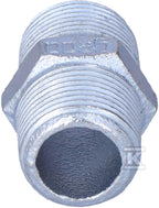 Nypel wkrętny równoprzelotowy 3/4" ocynk N8, NR 38, NR 280