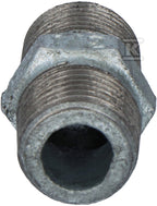 Nypel wkrętny równoprzelotowy 1/2" ocynk N8, NR 38, NR 280
