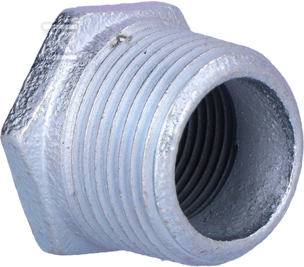 Redukcja nakrętno-wkrętna 1X3/4" ocynk N4, NR 45, NR 241R