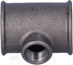 Trójnik redukcyjny nakrętny 5/4x1/2x5/4" czarny, B1, NR25, NR 130R