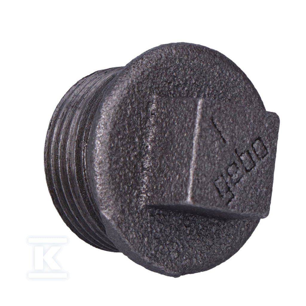 Korek z obrzeżem 1" czarny T9, NR 46, NR 290