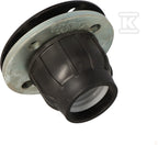 Kryza zaciskowa PP 63x2" DN50,PN10/PN16 z kołnierzem, do rur PE, kolor czarny