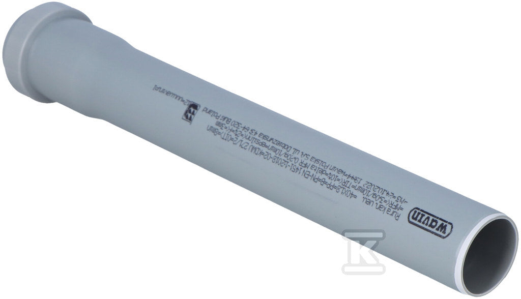 Rura HT/PP 40x1.8x250 popiel sanitarna