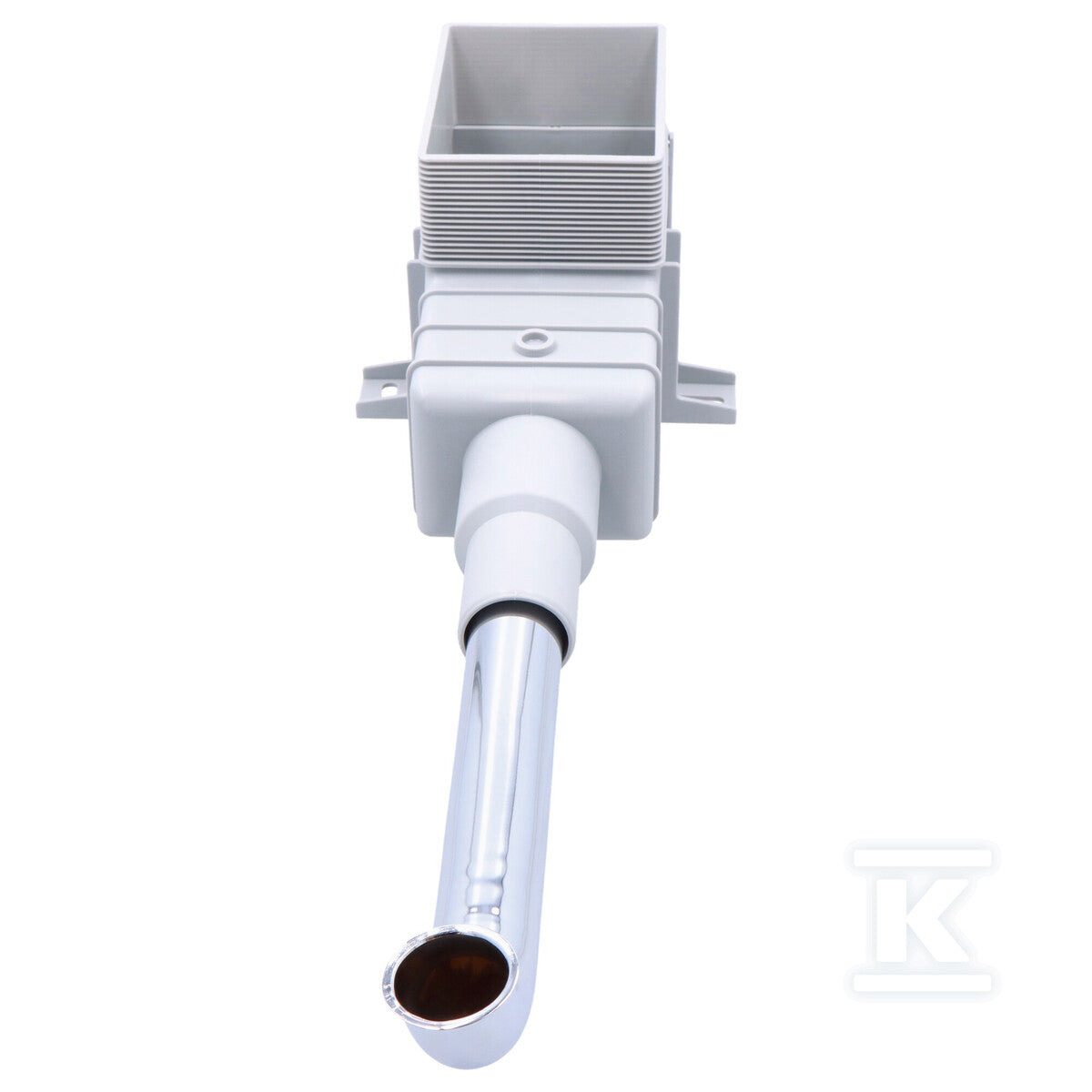 Syfon umywalki 5/4"x50 / 40 tworzywo sztuczne podtynkowy chromowany nr wzoru 56331PL, syfon dla niepełnosprawnych
