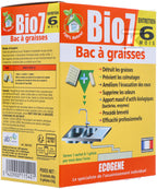 Preparat BIO7 TŁUSZCZE EKSPLOATACJA 480G do osadników i separatorów tłuszczu
