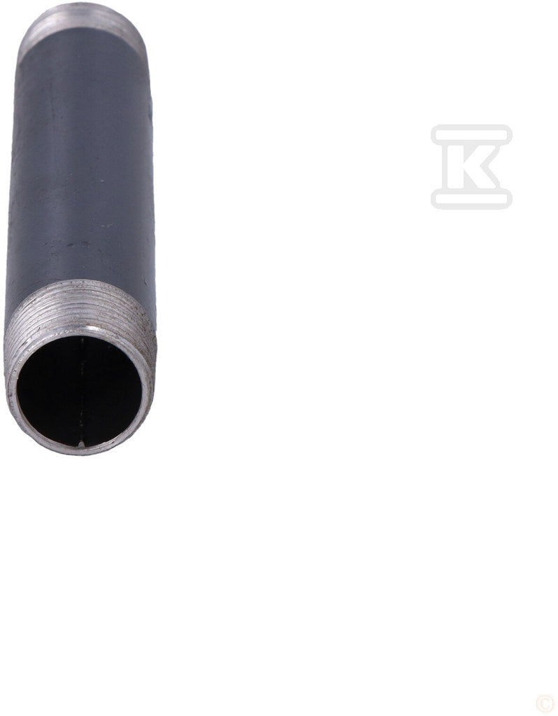 Sztucer stalowy czarny 3/4" dł.0.15m dwustronnie gwintowany