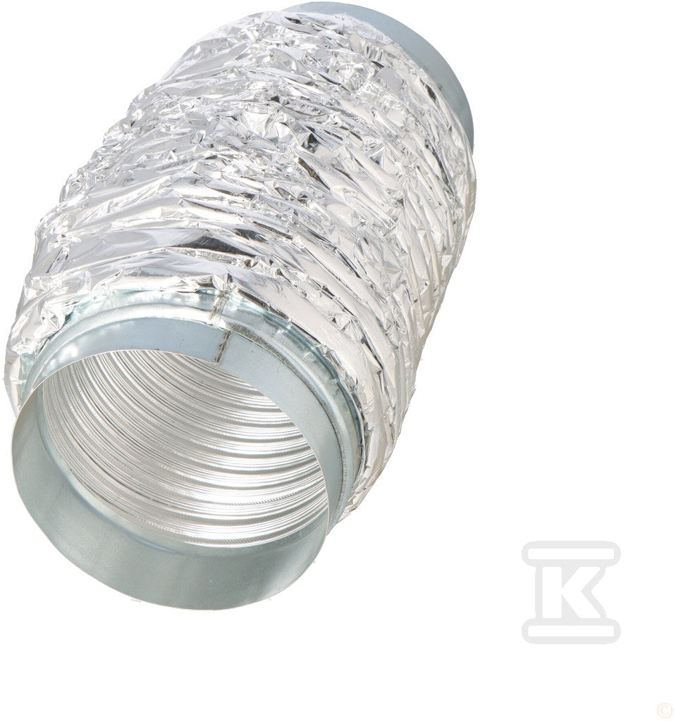 Tłumik kanałowy AKU-COMPA do elastycznych połączeń, długość 0,6m, średnica 160mm