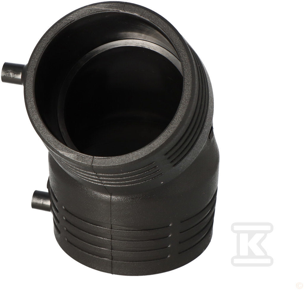 Kolano elektrooporowe 45ST. DN90 PE100, SDR11, PN10 gaz/PN16 woda