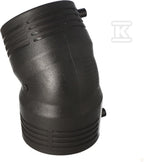 Kolano elektrooporowe 45ST. DN90 PE100, SDR11, PN10 gaz/PN16 woda