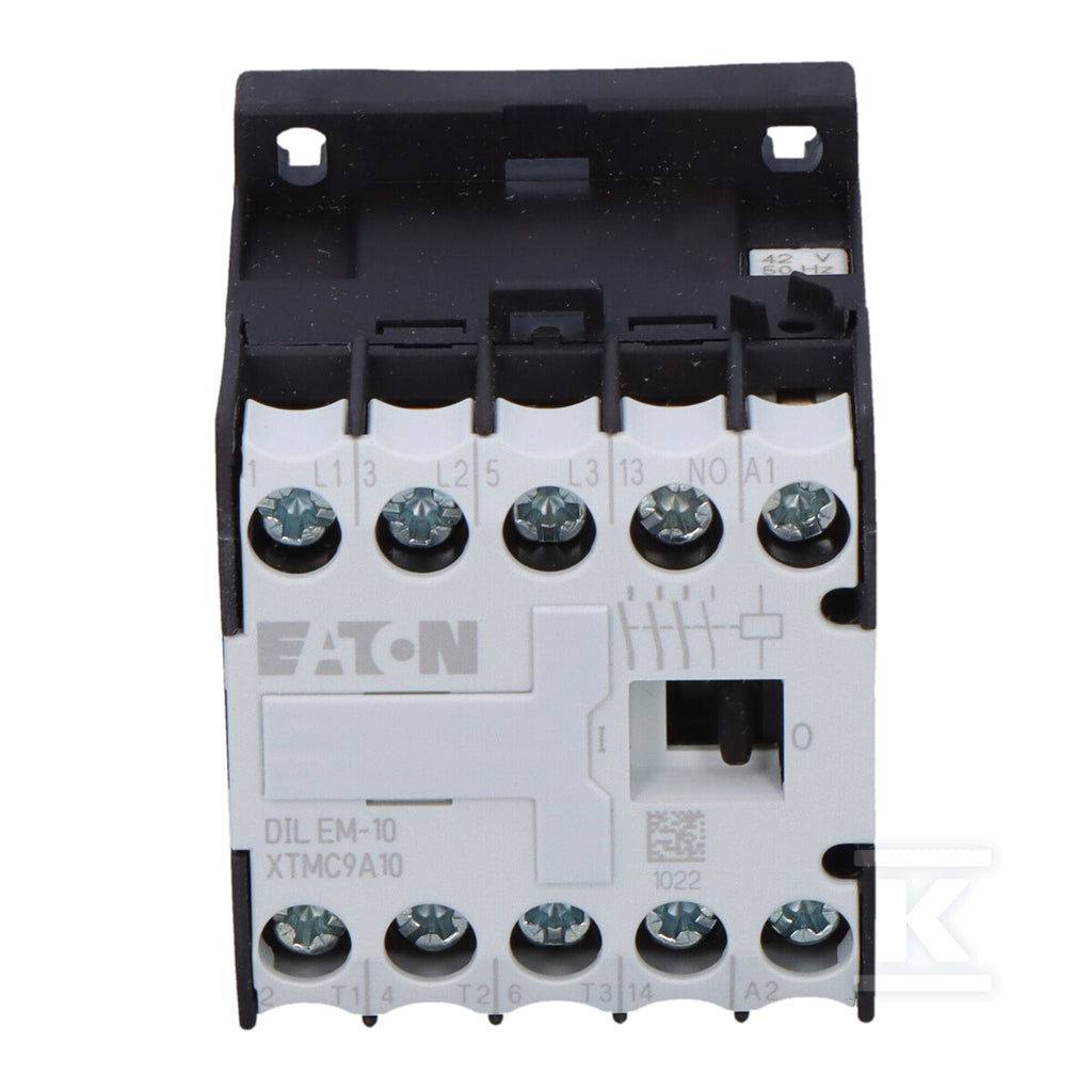 Stycznik AC-3/I=9A P=4kW/ 1Z 0R DILEM-10(42V50HZ,48V60HZ)