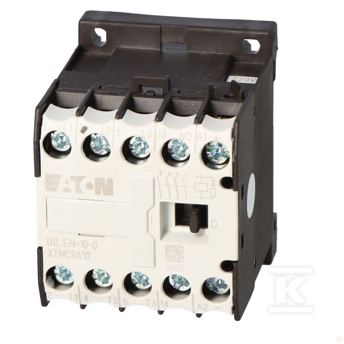 Stycznik AC-3/I=9A P=4kW/ 1Z 0R DILEM-10-G(220VDC)