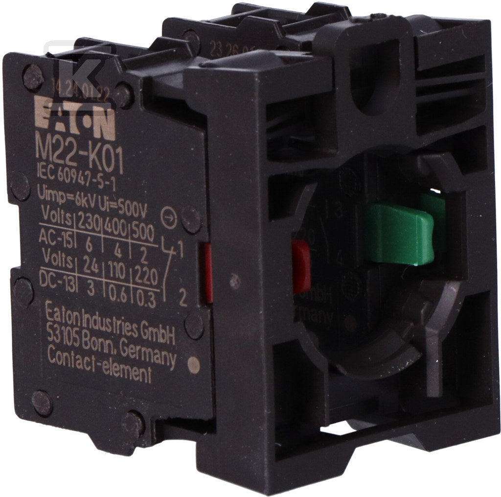 Element stykowy 1Z1R M22-AK11montowany do płyty czołowej