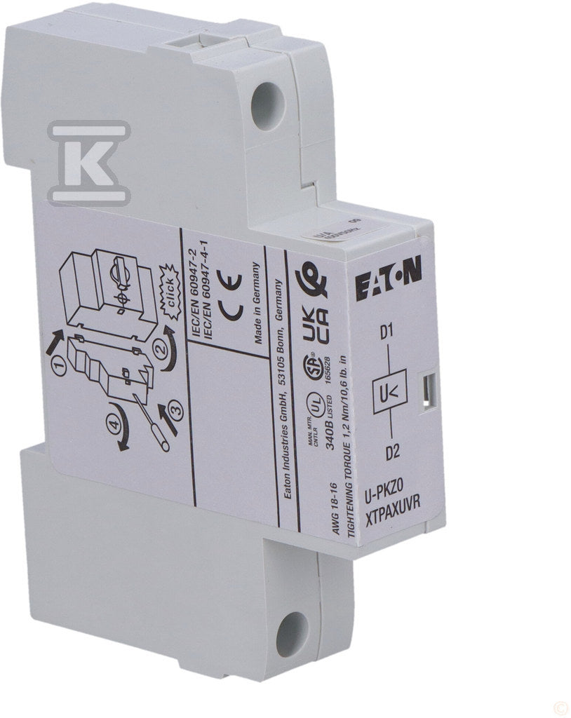 Wyzwalacz zanikowy bezzwłoczny U-PKZ0(400V50HZ)