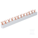 Szyna do łączenia aparatury modułowej EVG-4PHAS/12MODUL