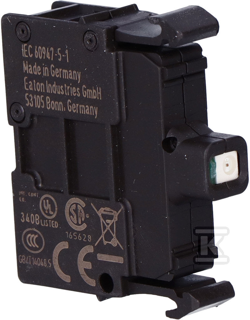 Oprawka M22-LED-R dioda LED czerwona U=24V montowana do płyty czołowej