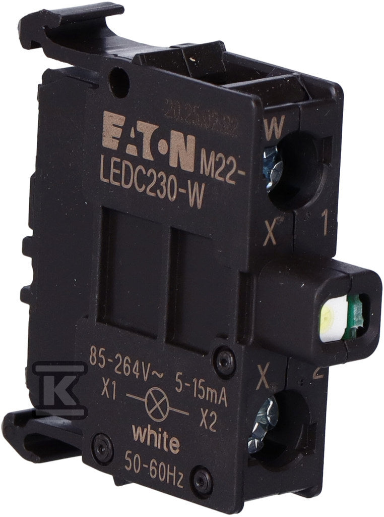 Oprawka M22-LEDC230-W dioda LED biała montowana do dna