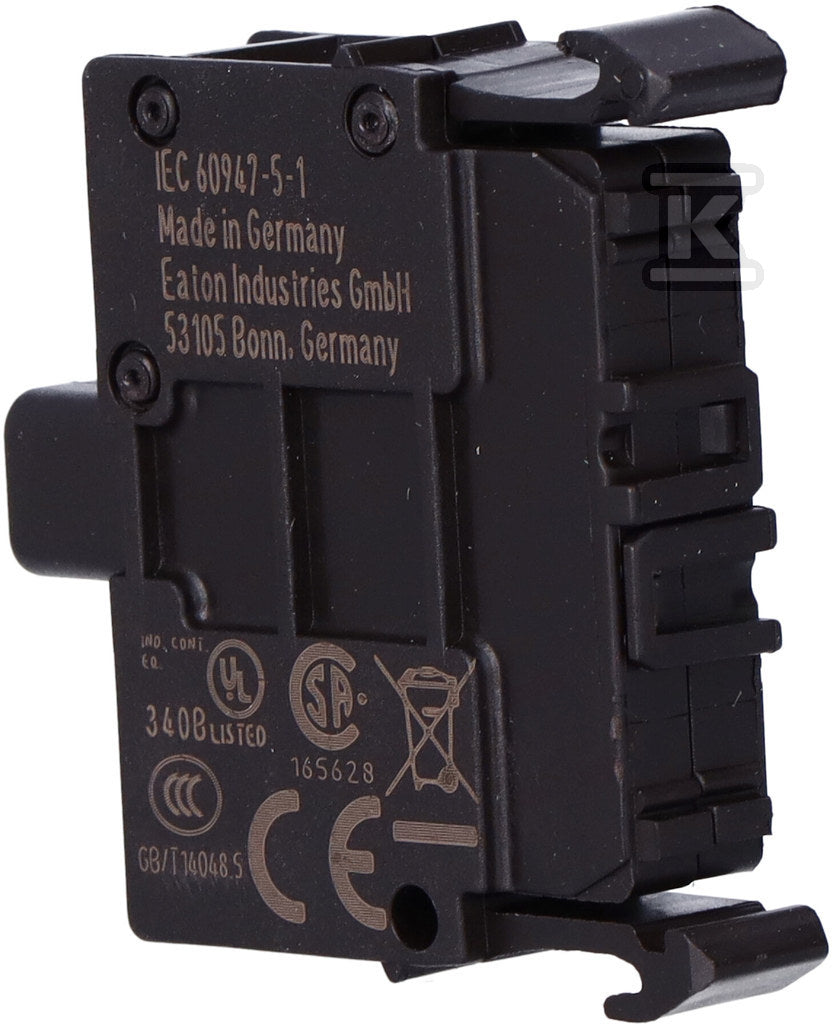 Oprawka M22-LEDC-B dioda LED niebieska U=24V mocowanie przód