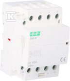 Stycznik modułowy ST63-31 stycznik modułowy styki 3NO+1NC I=63A nap. Cewki U=230V AC 3 moduły