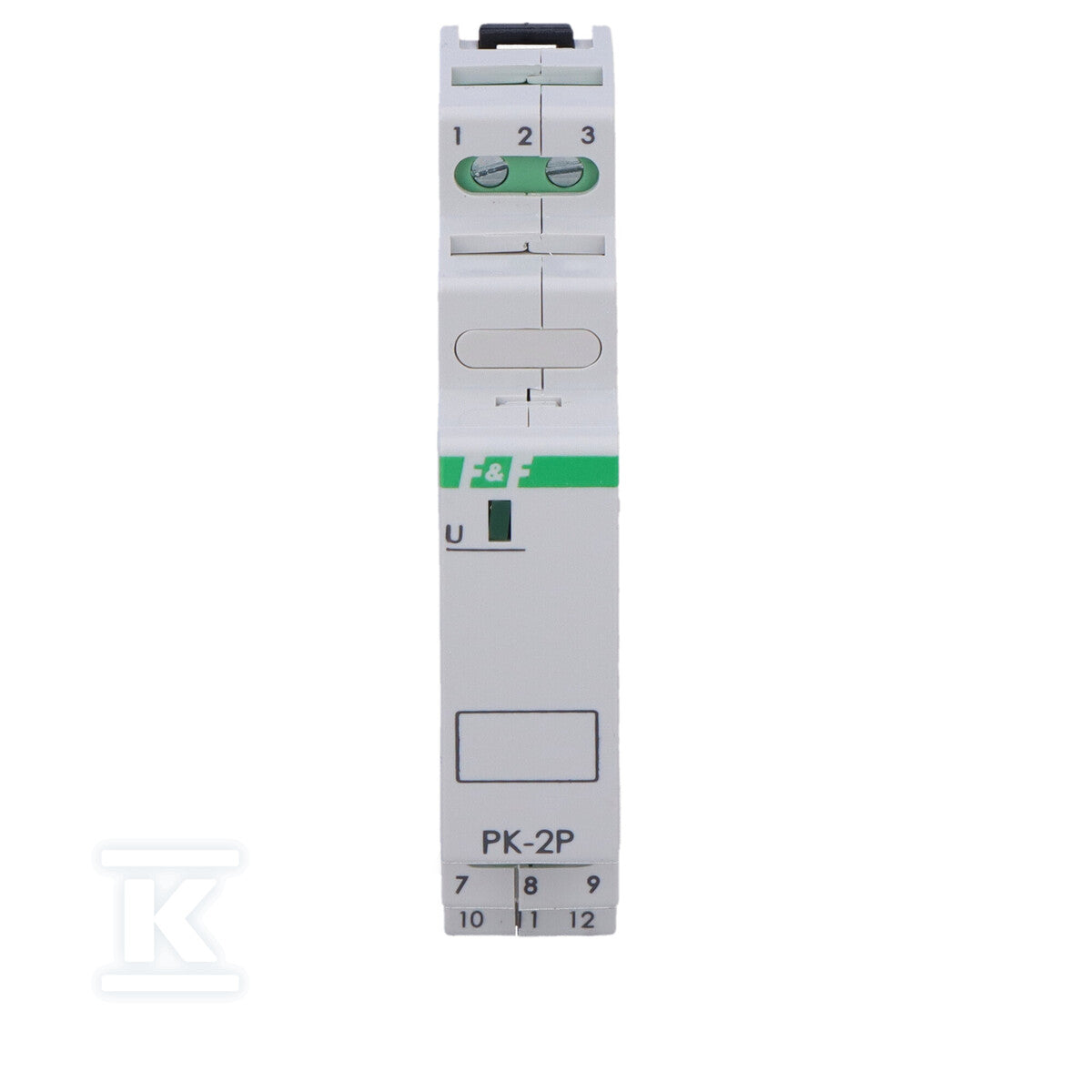 Przekaźnik elektromagnetyczny PK-2P 24V AC/DC, styk: 2P I=2x8A, 1 moduł