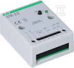 Sterownik rolet STR-22 jednoprzyciskowy, Un=24V AC, 8A, montaż natynkowy lub w kasecie rolety