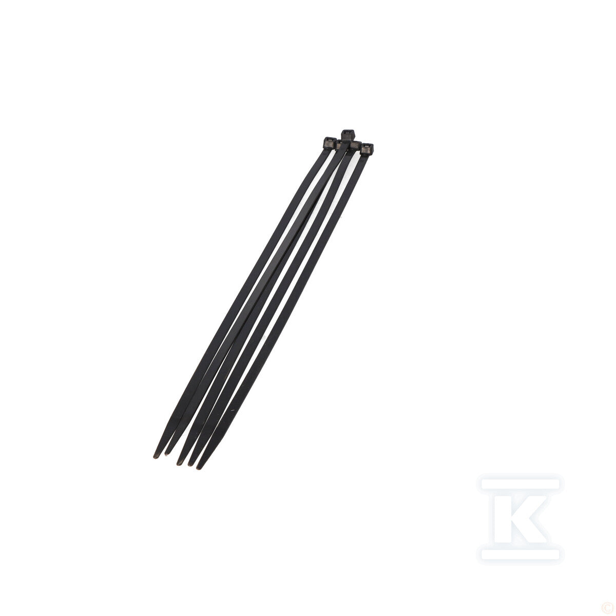 Opaska kablowa CV-430 HW (450x8,0mm) (UV) czarna OPK=100SZT.
