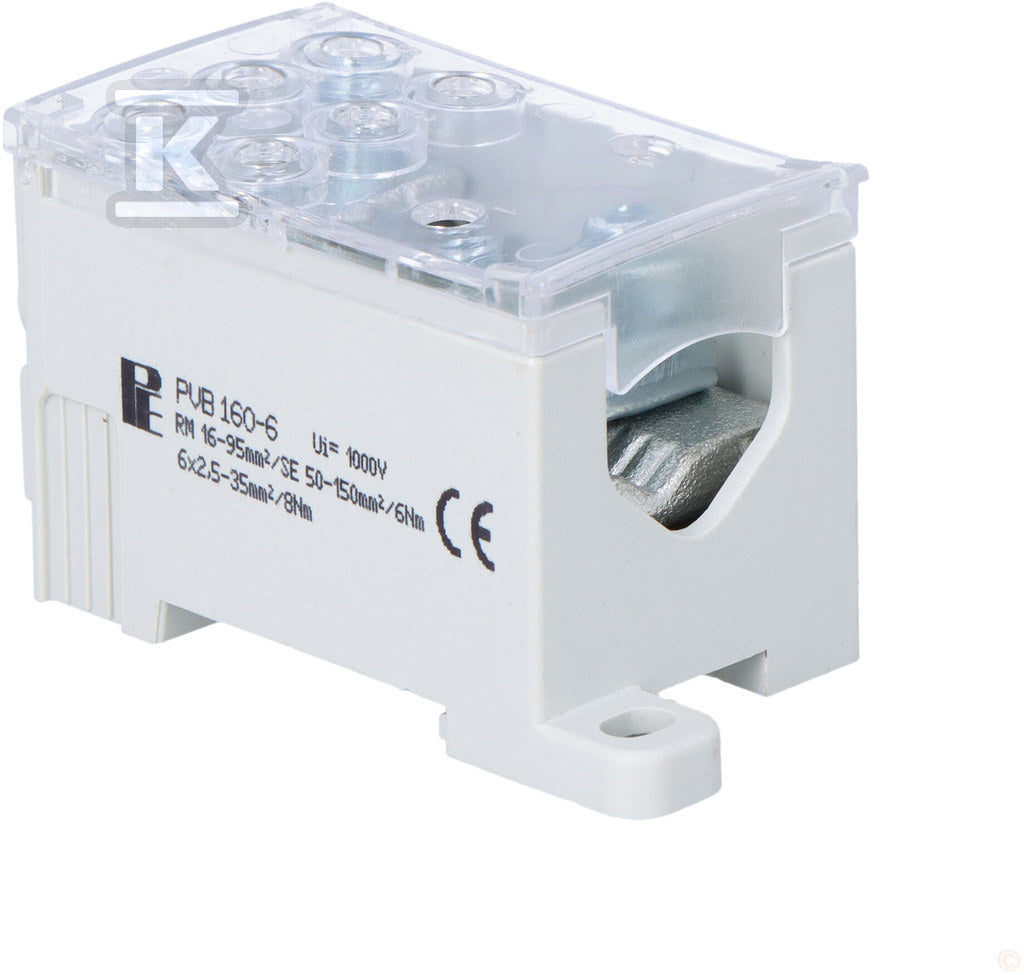 Blok rozdzielczy przewodu głównego PVB-160 1x10-70,6x2,5-16
