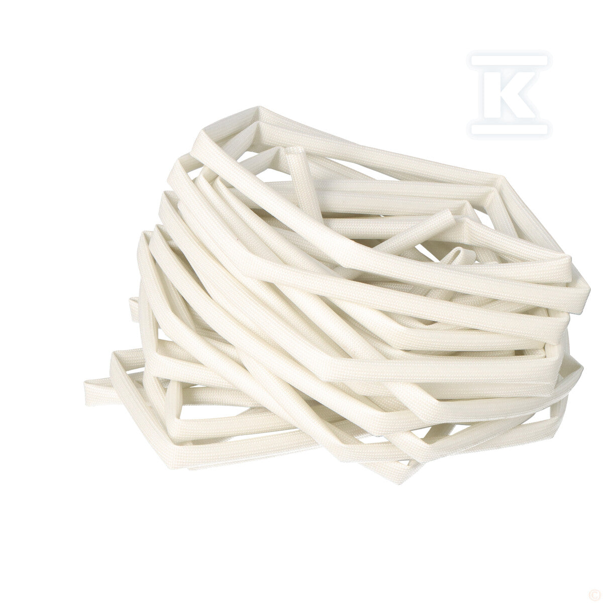 Osłonka z włókna szklanego powlekana silikonem WSG 1,5KV 1,5-6mm