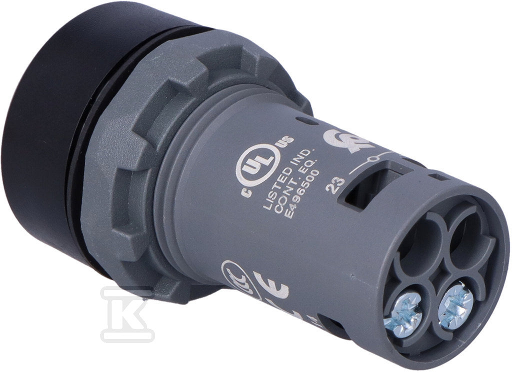 CP1-10G-10 Przycisk monostabilny wklęsły 1NO zielony