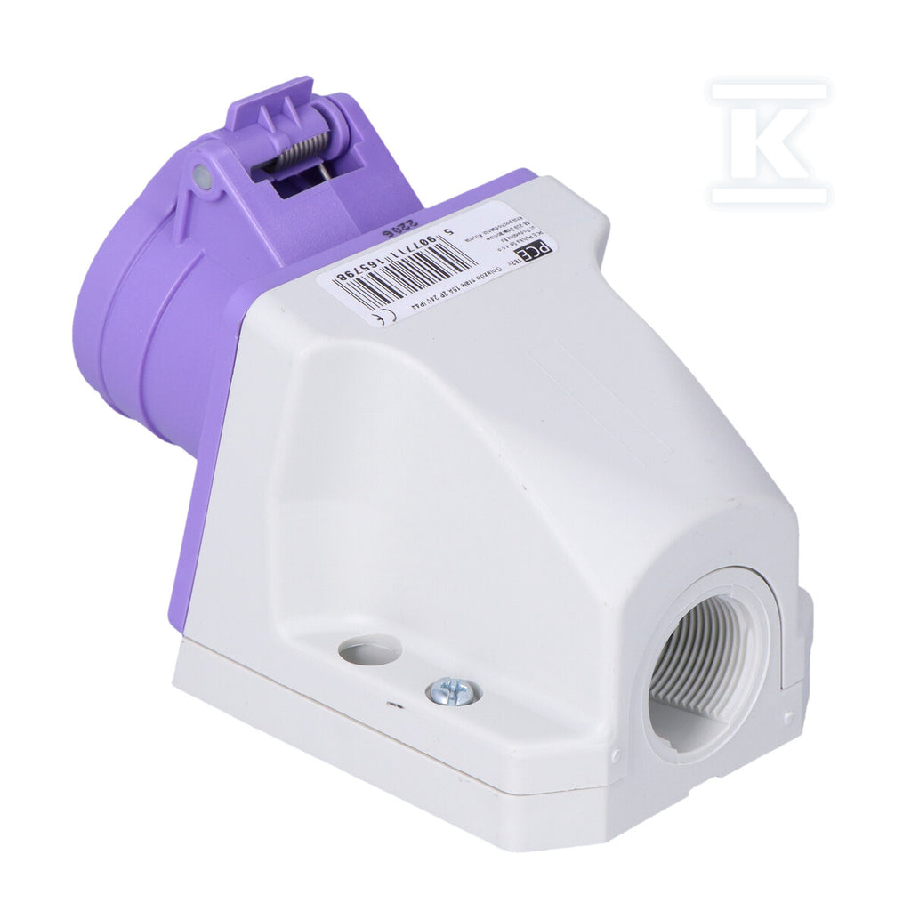 Gniazdo stałe 16A 24V/~50-60Hz 2P IP44