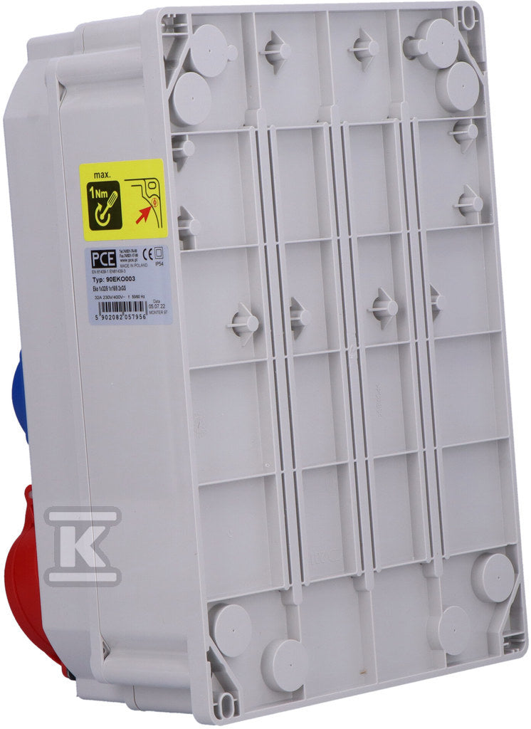Rozdzielnica stacjonarna typ HEL 10M 32/5 16/5 2GS 230V R.0-1 IP54