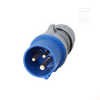 Wtyczka przenośna Turbo Shark 16A 230V 2P+Z IP44