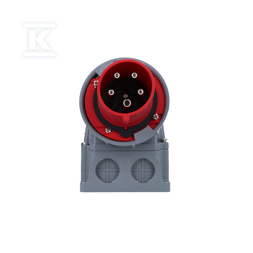Wtyczka odbiornikowa (stała) 63A 3P+Z+N 400V IP67