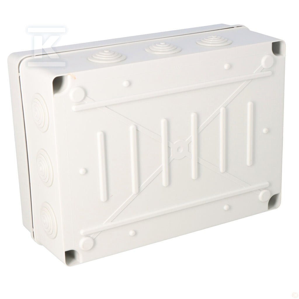 Puszki serii "Light" skręcana 239x328x129 IP66/67, 12 dławnic