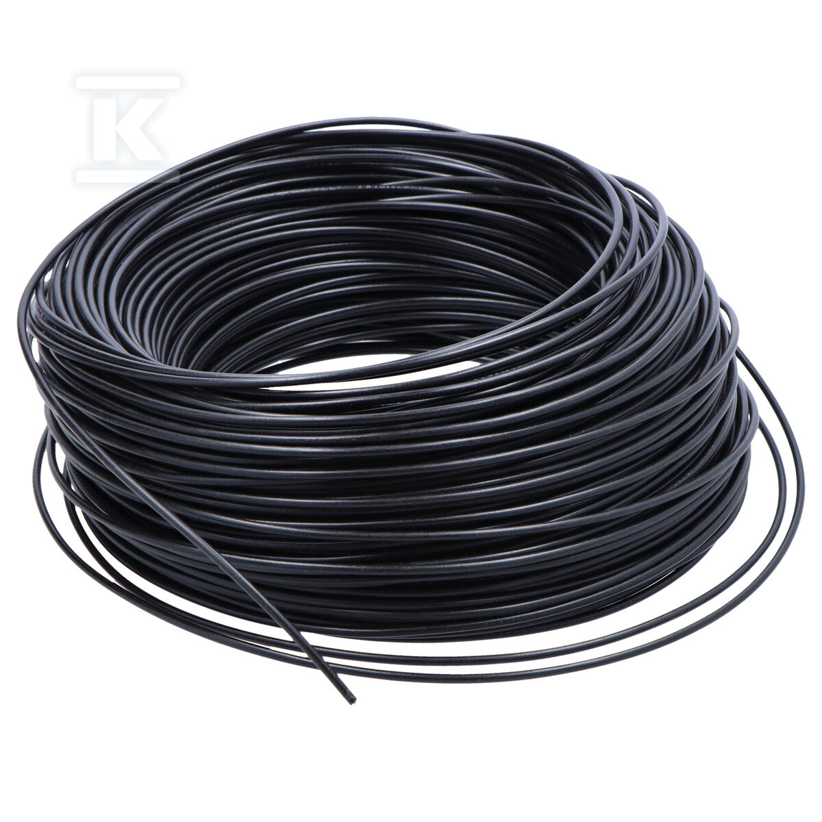 Przewód instalacyjny H05V-K (LGY) 1x1 czarny BK, jednożyłowy