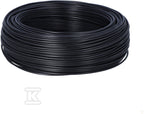 Przewód instalacyjny H05V-K (LGY) 1x1 czarny BK, jednożyłowy