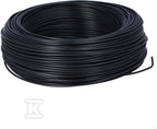 Przewód instalacyjny H05V-K (LGY) 1x1 czarny BK, jednożyłowy