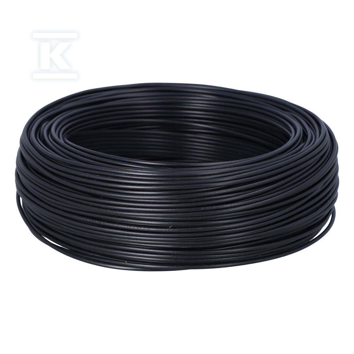 Przewód instalacyjny H05V-K (LGY) 1x1 czarny BK, jednożyłowy