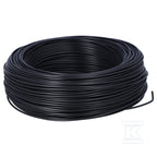 Przewód instalacyjny H05V-K (LGY) 1x1 czarny BK, jednożyłowy