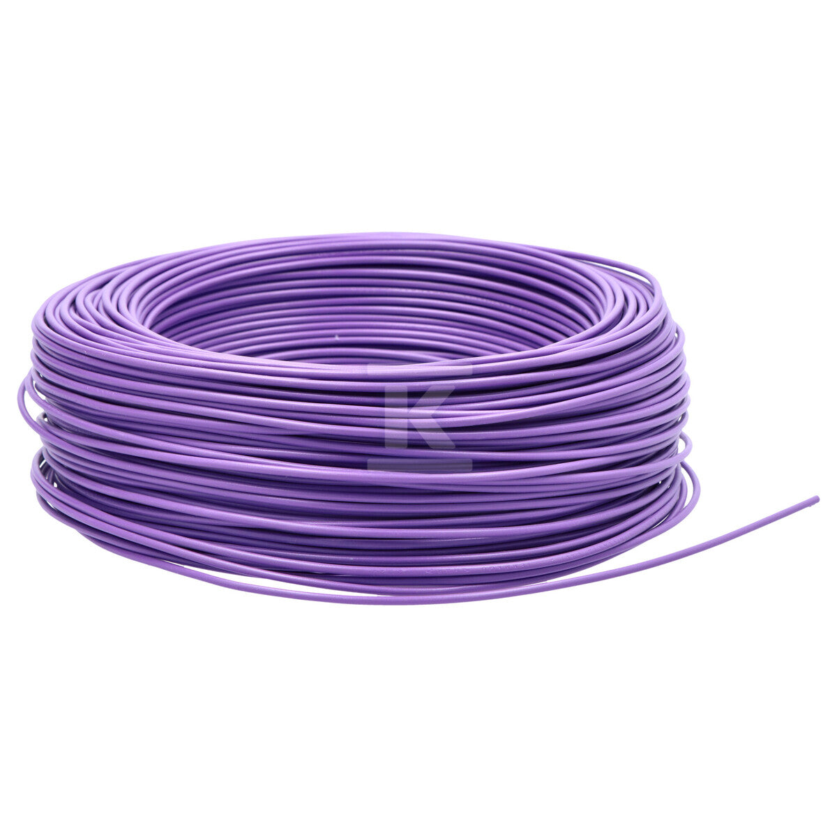 Przewód instalacyjny H05V-K (LGY) 1x0,75 fioletowy VT, jednożyłowy