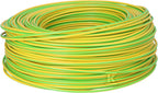 Przewód instalacyjny H07V-K (LGY) 1x1,5 zielono-żółty GNYE, jednożyłowy