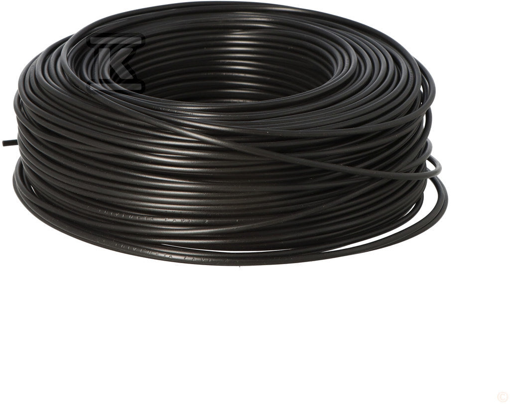 Przewód instalacyjny H07V-K (LGY) 1x1,5 czarny BK, jednożyłowy