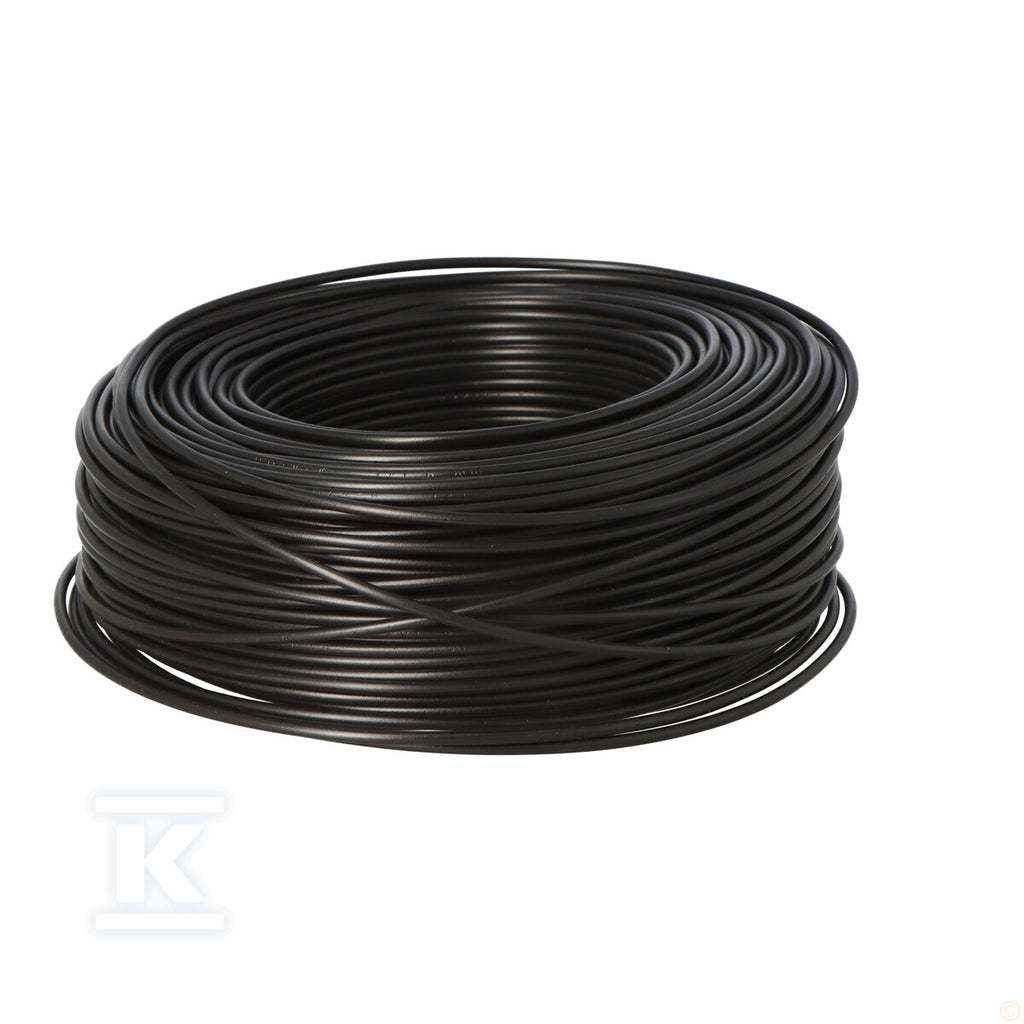 Przewód instalacyjny H07V-K (LGY) 1x1,5 czarny BK, jednożyłowy