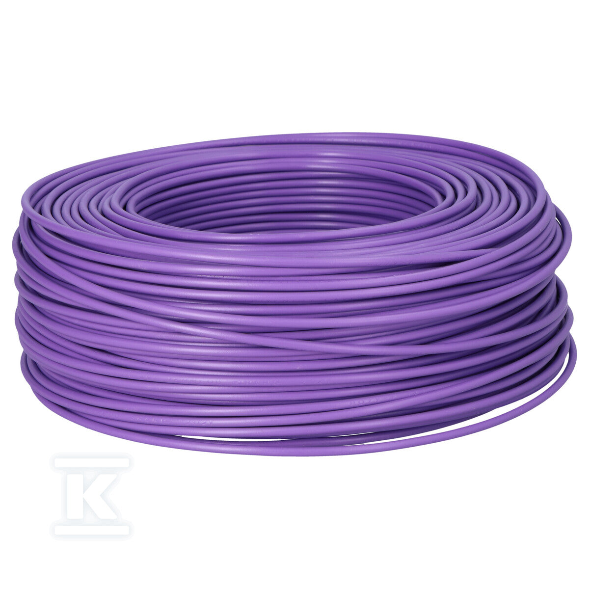 Przewód instalacyjny H07V-K (LGY) 1x1,5 fioletowy VT, jednożyłowy