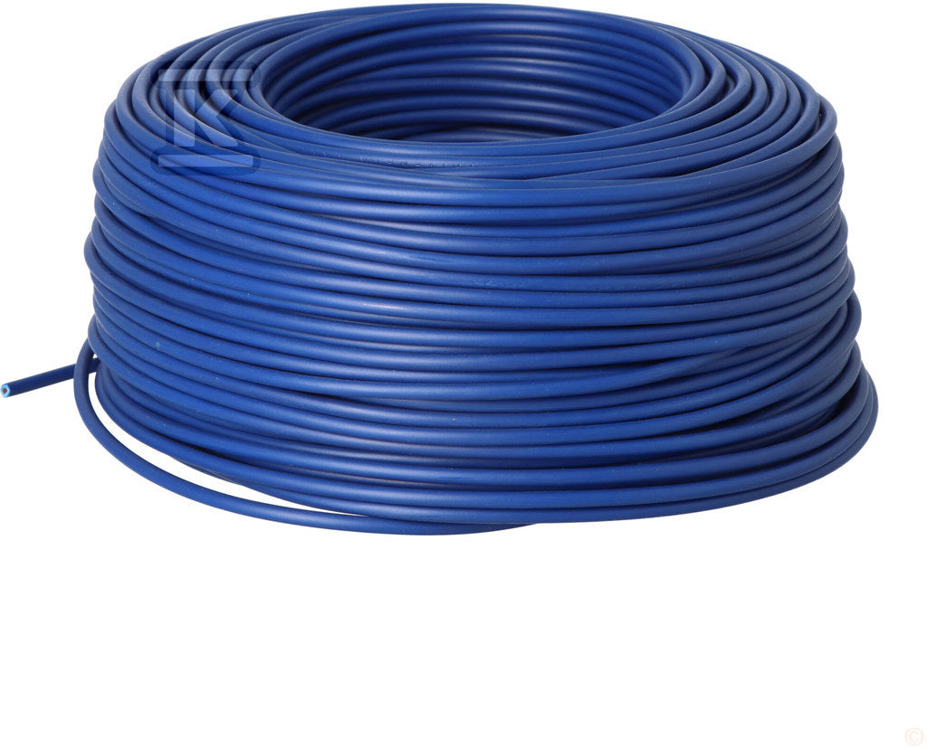 Przewód instalacyjny H07V-K (LGY) 1x2,5 ciemno niebieski DBU, jednożyłowy